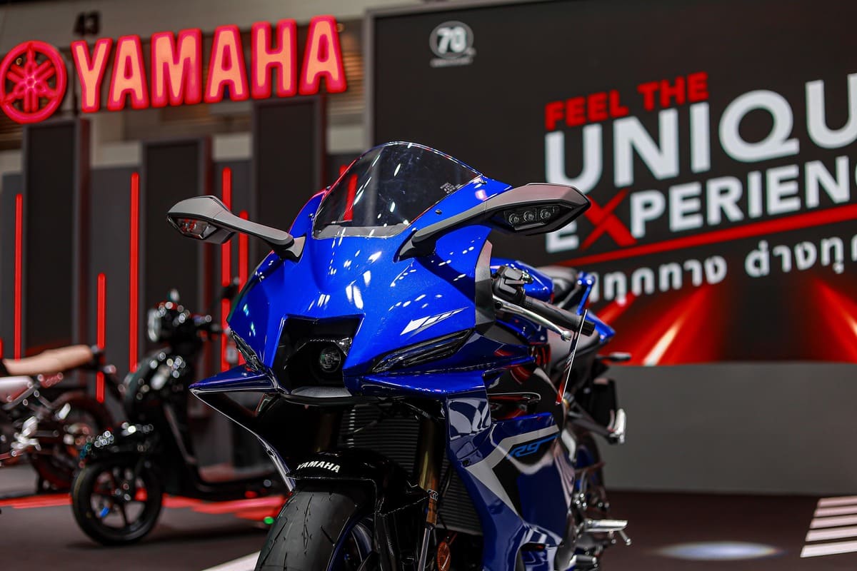 Yamaha ชูคอนเซปต์ “FEEL THE UNIQUE EXPERIENCE” ควงบิ๊กไบค์ใหม่ 3 รุ่นบุก Motor Expo 2025