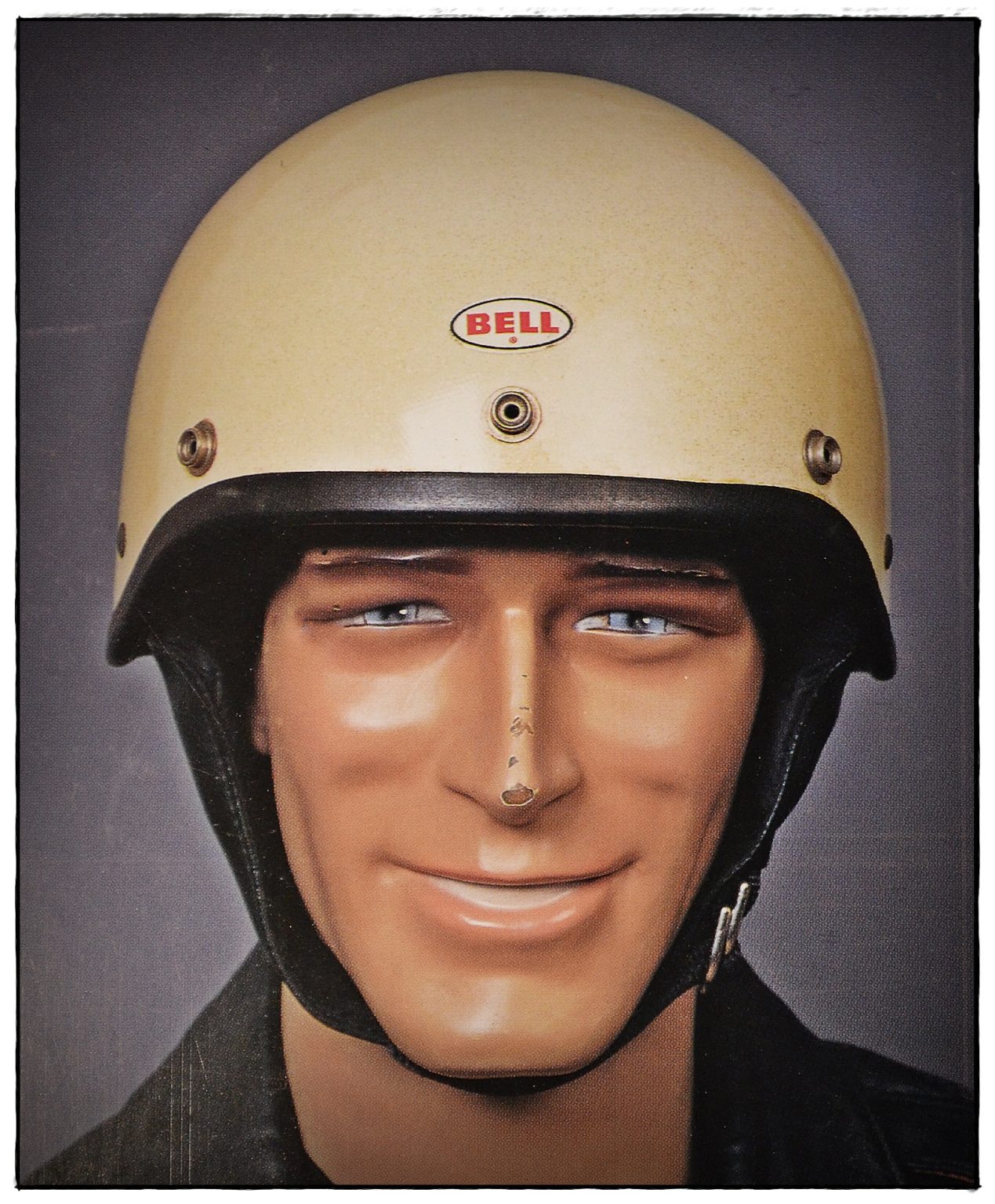 Vintage Motorcycle Helmet (2) Motorcycle