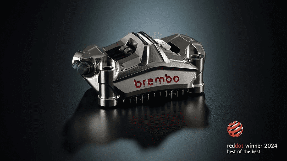 Brembo GP4-MotoGP ได้รับรางวัลด้านการออกแบ Red Dot Award