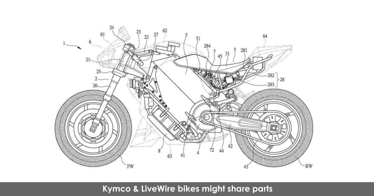 KYMCO RevoNEX และ SuperNEX อาจใช้พื้นฐานจาก LiveWire