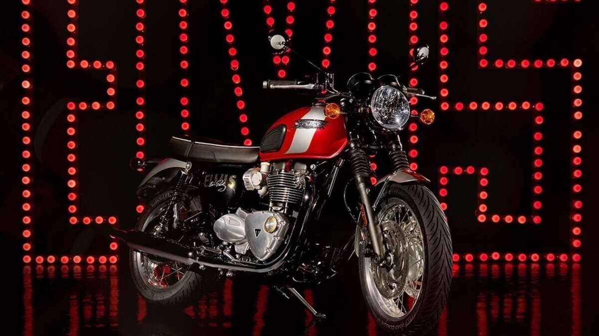 Triumph T120 Elvis Presley Limited Edition